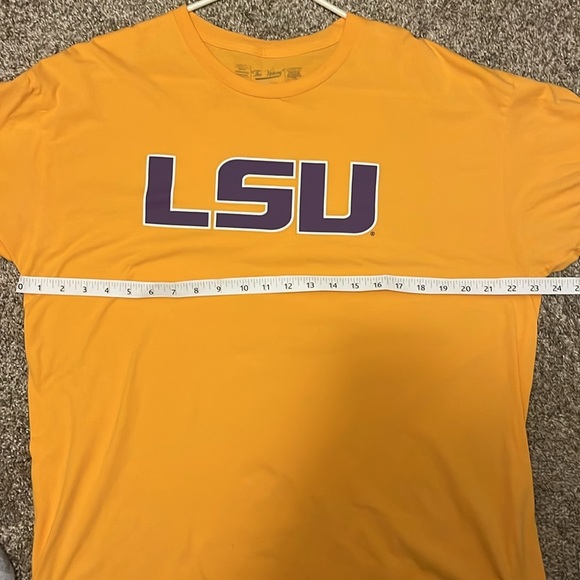Louisiana State University Yellow T-Shirt size XL - Picture 5 of 5